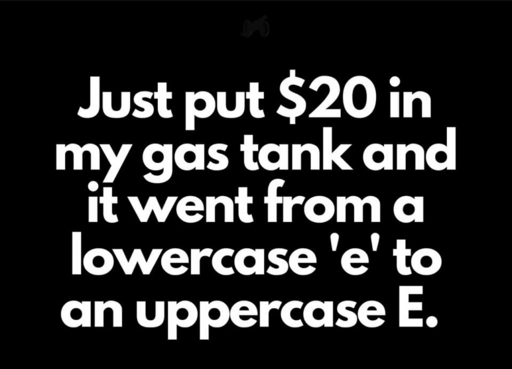Gas prices meme 
